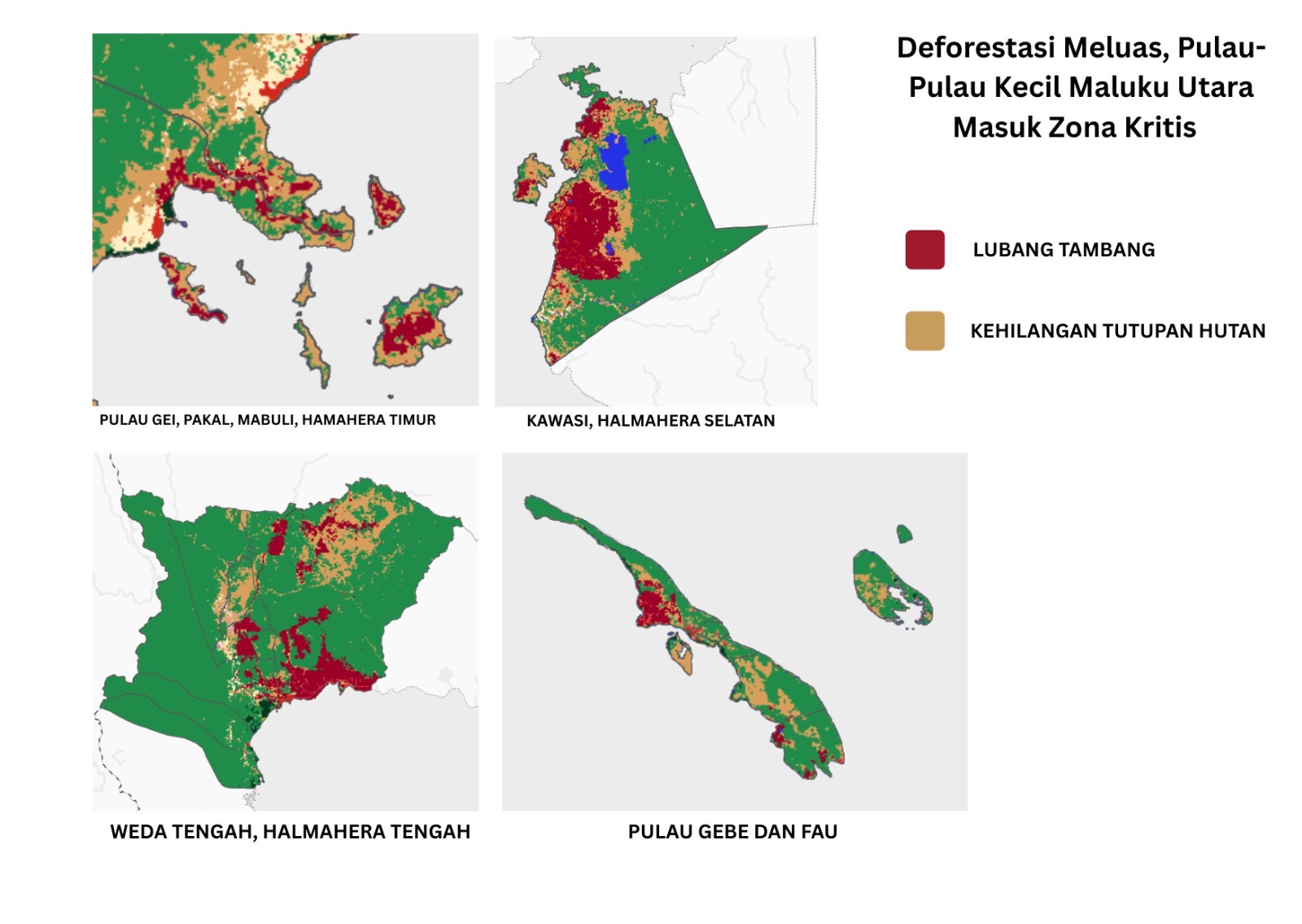 Momentum Hari Lingkungan Hidup Sedunia, JPIK: Nikel Menggerus Pulau-pulau Kecil Maluku Utara