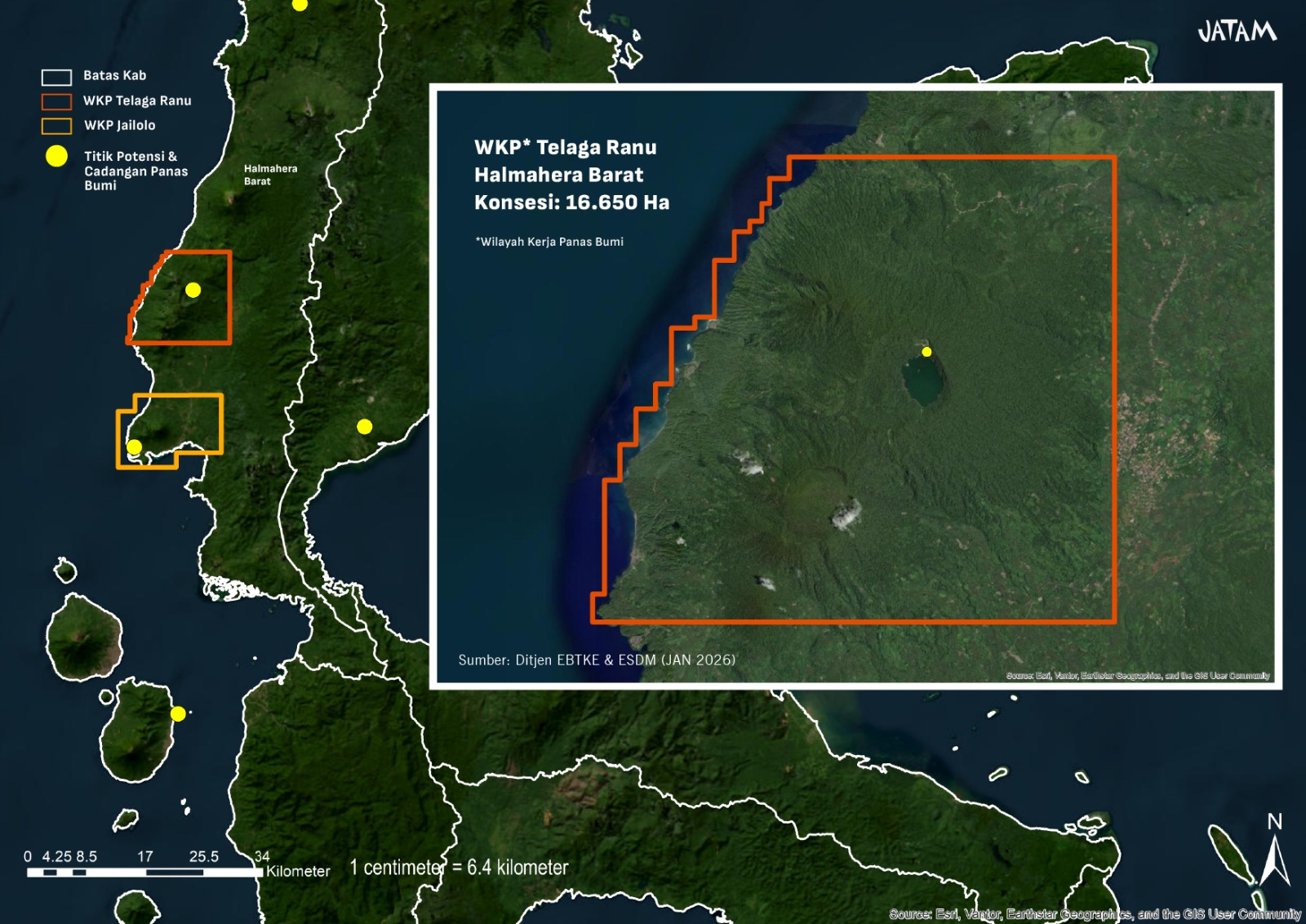 Proyek Geothermal Ormat di Halmahera Dipertanyakan, WALHI: Berpotensi Ancam Ruang Hidup