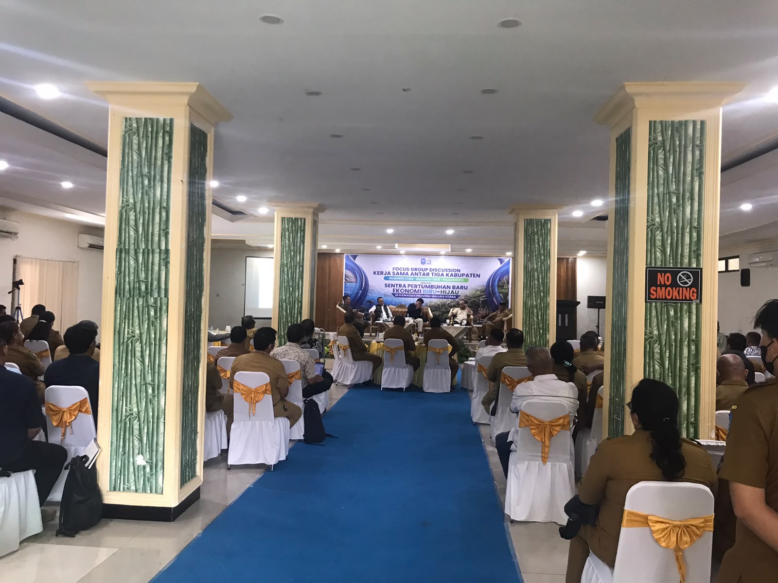 Halut, Haltim dan Morotai Rancang Sentra Ekonomi Biru dan Hijau Bersama